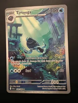 Pokemon TCG Tirtouga Black Bolt IR 106/086 Mint - Image 1