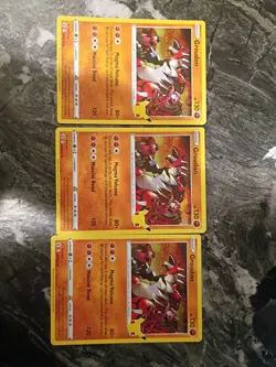 Pokemon Groudon Trading Card Basic HP 130 Magma Volcano Massive Rend 25th - Image 2