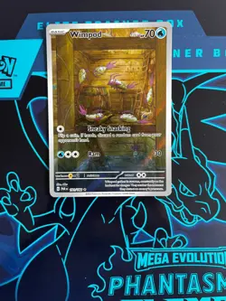 Wimpod 191/182 Illustration Rare Paradox Rift English Pokemon TCG Full Art PAR - Image 3