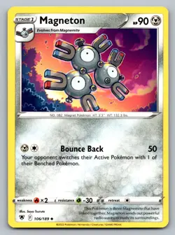 Pokemon TCG SWSH10: Astral Radiance Magneton 106/189 - Image 1