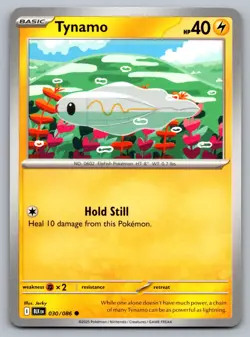Pokemon TCG SV: Black Bolt Tynamo 030/086 - Image 1