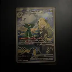 The Pokemon Company Cynthia's Roserade 184/182 SV10 IR Holo Eng 130 HP - Image 1