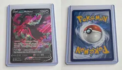 GALARIAN MOLTRES V 097/198 CHILLING REIGN V RARE POKEMON HOLO NM/M - Image 3