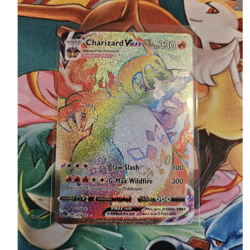 Pokemon 2020 Champions Path Charizard VMAX 074/073 Secret Rare Full Art Holo - Image 1