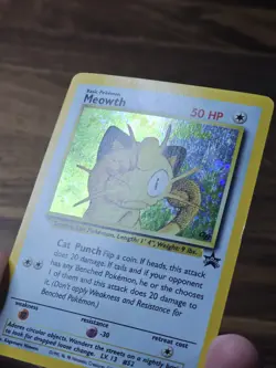 Pokemon TCG Wotc Promo Meowth 10/53 Holo Promo 1999 English 50 HP - Image 4