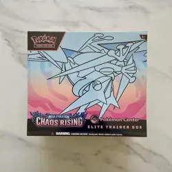 1x Chaos Rising Pokemon Center Elite Trainer Box - New & Sealed (MINTY) - Image 1
