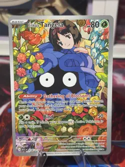 Pokemon 2026 Ascended Hero’s Erika’s Tangela 218/217 Illustration Rare Near Mint - Image 1