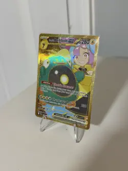 Pokemon TCG Ionos Bellibolt EX Gold Hyper Rare Card 188/159 Journey Together - Image 2