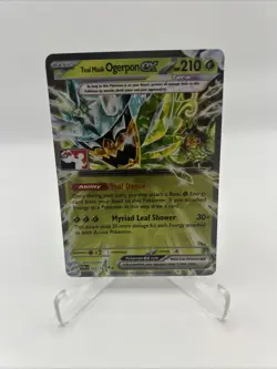 025/167 Teal Mask Ogerpon ex Prize Pack Stamped Series 6 Pokemon TCG Twilight - Image 1