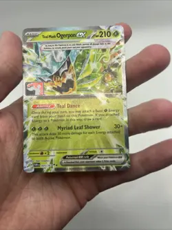 025/167 Teal Mask Ogerpon ex Prize Pack Stamped Series 6 Pokemon TCG Twilight - Image 4
