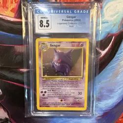 CGC 8.5 Gengar 11/110 Legendary Collection Holo Rare (2002) Pokemon TCG ENG - Image 1