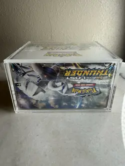 Pokemon TCG Sun & Moon Lost Thunder Booster Box SEALED w/Acrylic Case - Image 5
