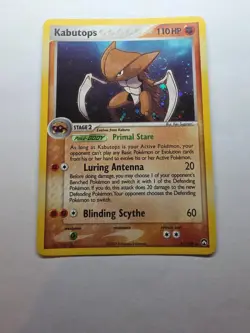 Kabutops 10/108 Pokemon TCG EX Power Keepers Holo Rare SWIRL NM - Image 1