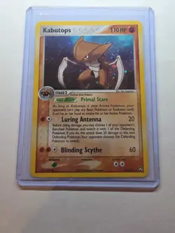 Kabutops 10/108 Pokemon TCG EX Power Keepers Holo Rare SWIRL NM - Image 3
