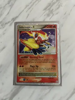 Infernape LV.X ⭐ 121/130 Holo Rare LV.X Diamond & Pearl 2007 Pokemon LP/MP - Image 1