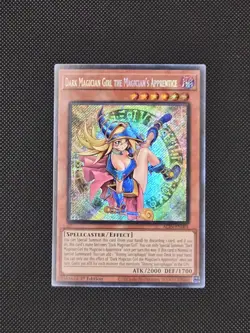 * DARK MAGICIAN GIRL THE MAGICIAN'S APPRENTICE * SECRET RARE ALIN-EN004 YUGIOH! - Image 1