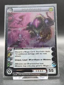 Chaotic Card : Ihun'Kalin Psionic Master Alliances Unraveled Rare Creature - Image 1