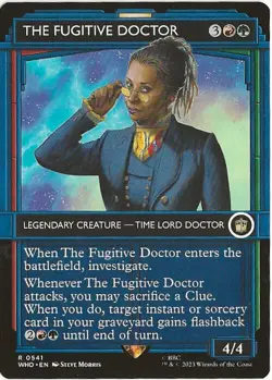 The Fugitive Doctor 0541 Rare MTG Universes Beyond: Doctor Who NM/M BBC - Image 1