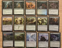 Budget Casual MTG Commander Deck Green Black Graveyard W Izoni Center Of The Web - Image 2