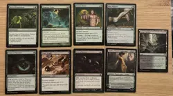 Budget Casual MTG Commander Deck Green Black Graveyard W Izoni Center Of The Web - Image 5