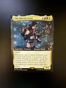 MTG Final Fantasy English Tifa, Martial Artist Extended Art 0188 Non-Foil - Image 1