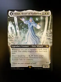 MTG Final Fantasy English Venat, Heart of Hydaelyn Extended Art 0434 Foil - Image 1