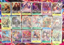 Lot Of 33 One Piece TCG SR card lot Boa, Bonney, Monkey D Luffy, And More - Image 1