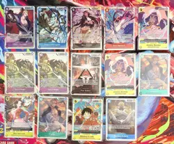 Lot Of 33 One Piece TCG SR card lot Boa, Bonney, Monkey D Luffy, And More - Image 2