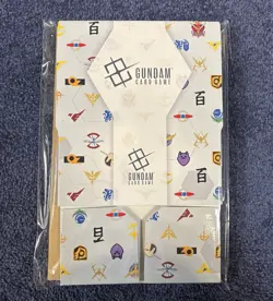 Gundam Card Game English Storage Box and Resource Card Set EVX07 New Sealed - Image 1