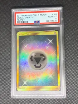 Metal Energy 163/149 - Sun & Moon Pokemon Card - PSA 10 - Image 1