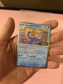 Aurorus - Perfect Order Stamped Holo Promo Pokemon Card POR 024/088 Sealed - Image 3