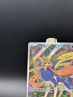 Pokemon TCG Card Zacian 100/094 Phantasmal Flames Illustration Rare - NM - Image 5