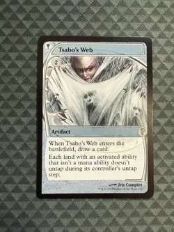 MTG Tsabo’s Web #143 Future Sight Rare Mystery Booster 2 (MB2) - Image 1