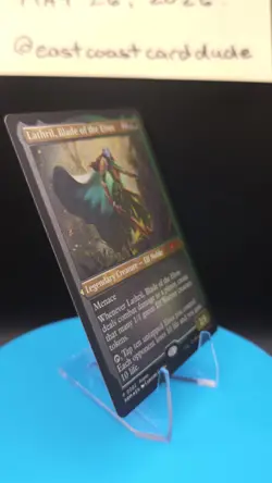 Lathril Blade of the Elves Foil Etched Media Promos #2 NM Magic The Gathering - Image 2