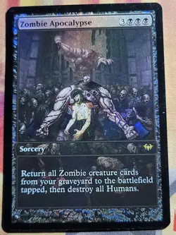 Zombie Apocalypse (Foil) MTG Game Day & Store Championship Promo (MP) - Image 1