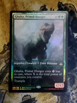 Ghalta, Primal Hunger Game Day & Store Championship Promos Foil - Image 1