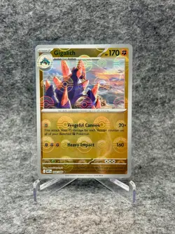 2025 Pokemon SV White Flare Gigalith Reverse Holo Poke Ball - Image 1