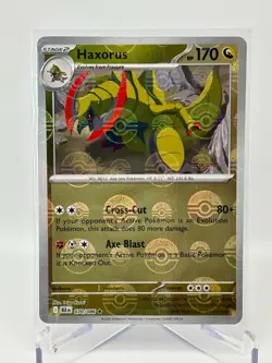 Pokemon TCG Haxorus (Poke Ball Pattern) 070/086 SV: Black Bolt NM - Image 1