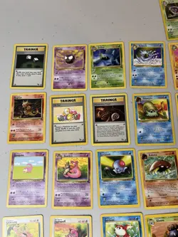 Lot of 64 Pokemon Jungle & Fossil WOTC Common/ Uncommon Complete Sets - Image 3
