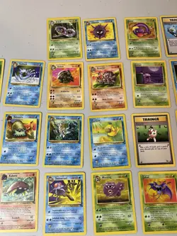 Lot of 64 Pokemon Jungle & Fossil WOTC Common/ Uncommon Complete Sets - Image 4