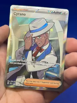 Pokemon Surging Sparks Cyrano 230/191 Full Art Ultra Rare NM - Image 2