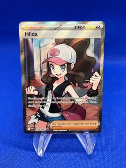 Pokemon Scarlet & Violet White Flare Hilda 164/086 Full Art Ultra Rare NM - Image 1