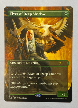 MTG - Secret Lair - Featuring: Julie Bell - Elves of Deep Shadow - Non-Foil - NM - Image 1