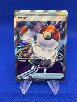 Pokemon ME02 Phantasmal Flames Switch 123/094 Full Art Ultra Rare NM - Image 1