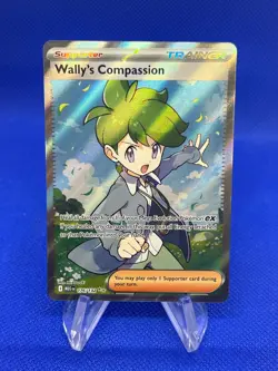 Pokemon ME01 Mega Evolution Wally’s Compassion 176/132 Full Art Ultra Rare NM - Image 1