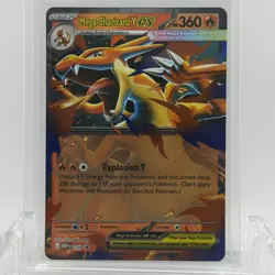 Pokemon TCG Mega Evolution Mega Charizard Y ex #MEP030 Promo NM - Image 1
