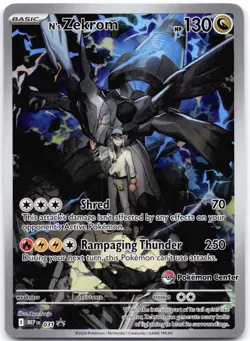 N's Zekrom (Pokemon Center Exclusive) 031 Holo ME: Mega Evolution Promo - Image 1