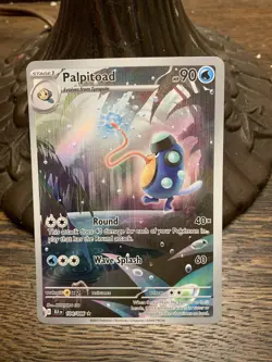 Pokemon TCG Palpitoad Illustration Rare Black Bolt 104/086 - Image 1