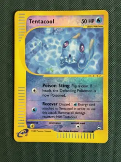 Pokemon: Tentacool - Aquapolis (AQ) 113/147 Reverse Holo LP - Image 1