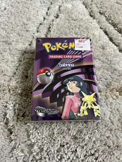 Pokemon Sabrina Gym Challenge Theme Deck (Factory Sealed) - Image 1
